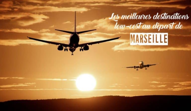 Les meilleures destinations pas chères au départ de Marseille