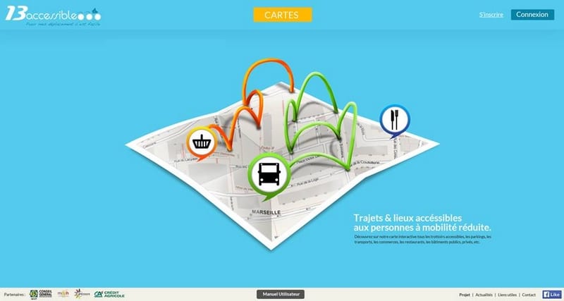 Un site pour aider les personnes en situation de handicap à se déplacer