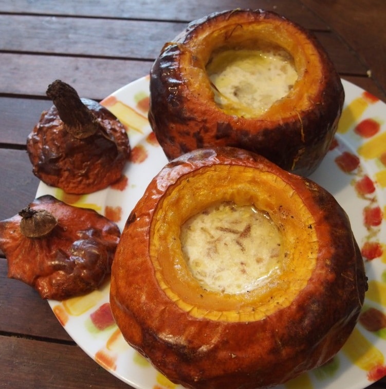 [Les recettes de Caroline] Potimarrons gratinés façon quiche