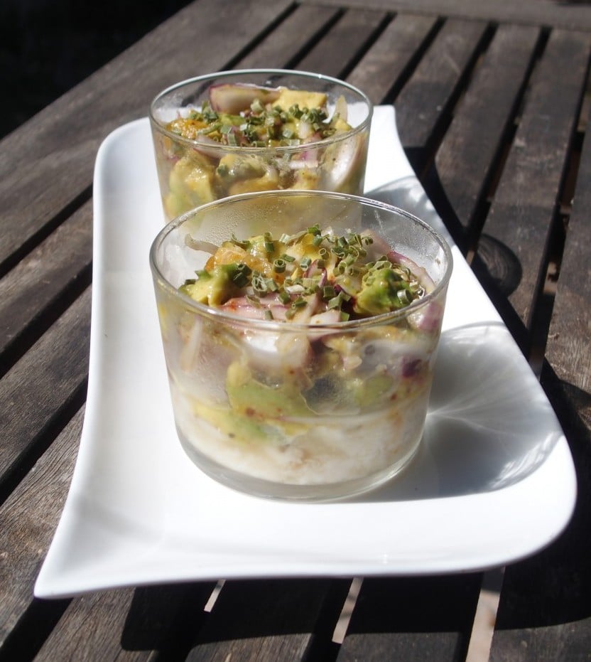 [Les recettes de Caroline] Verrines au crabe, orange et avocat