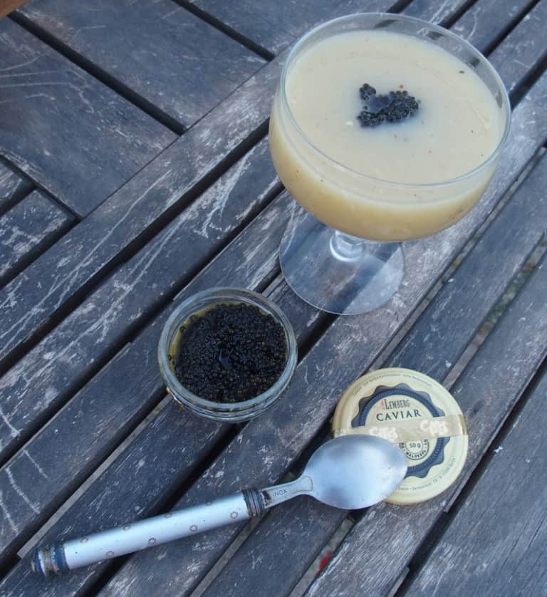 [Les recettes de Caroline] Verrines de fenouil au caviar