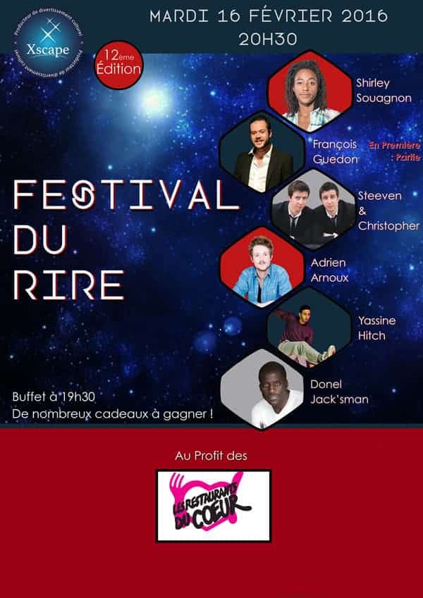 Un Festival du rire pour les restos du coeur à Luminy