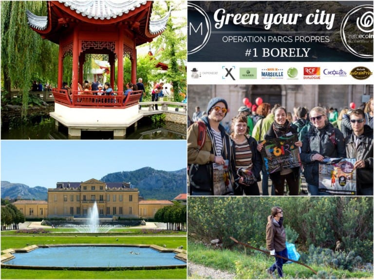 [Green your city] Une nouvelle opération pour faire briller Marseille au parc Borély !