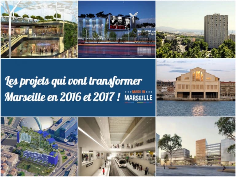 Tour d&rsquo;horizon des projets qui vont transformer Marseille en 2016 et 2017 !