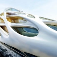 , Hommage &agrave; Zaha Hadid, architecte de la tour CMA CGM, Made in Marseille