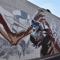 rocade L2, D&eacute;couvrez la plus grande fresque d&rsquo;Europe sur la future rocade L2 !, Made in Marseille