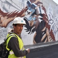 rocade L2, D&eacute;couvrez la plus grande fresque d&rsquo;Europe sur la future rocade L2 !, Made in Marseille