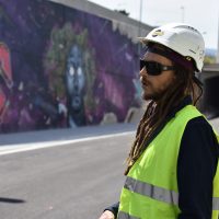 rocade L2, D&eacute;couvrez la plus grande fresque d&rsquo;Europe sur la future rocade L2 !, Made in Marseille