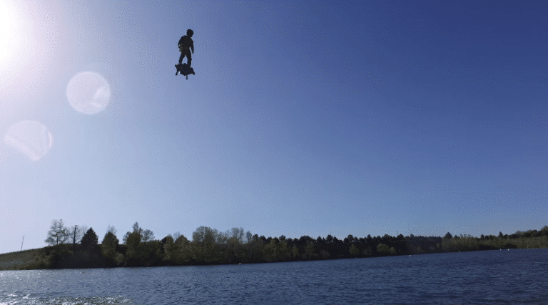 L&rsquo;homme volant a battu le record du monde à Carry le Rouet !