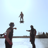 homme volant, L&rsquo;homme volant a battu le record du monde &agrave; Carry le Rouet !, Made in Marseille