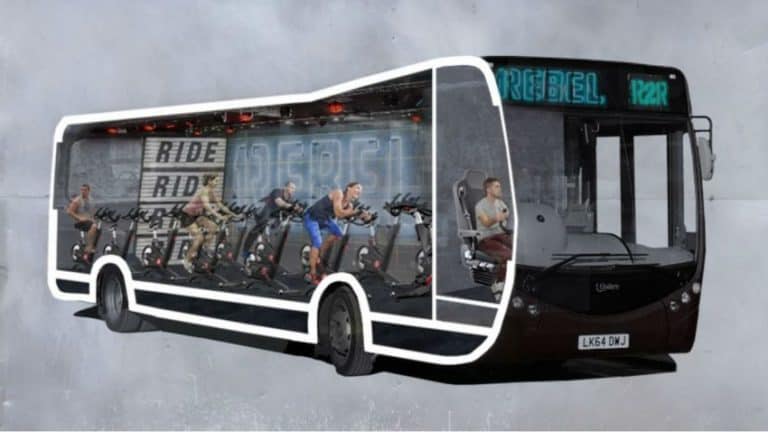 Insolite – Et si la salle de sport du futur se trouvait dans un bus ?