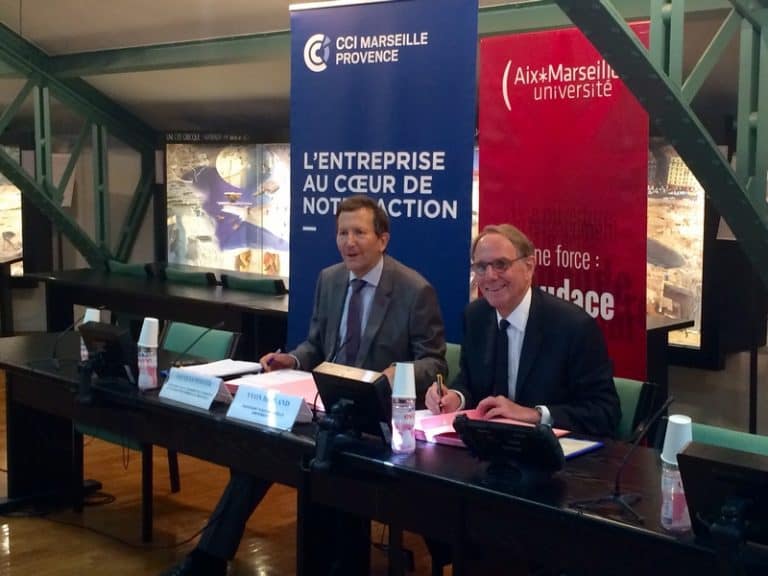 L’AMU et la CCIMP s’associent pour promouvoir le sport sur le territoire marseillais