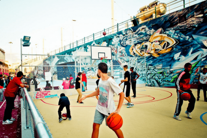 Marseille poursuit la rénovation de ses terrains de basket 3×3
