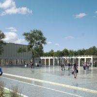 Allauch, Christian Estrosi d&eacute;voile les images du futur lyc&eacute;e Enco de Botte &agrave; Allauch, Made in Marseille