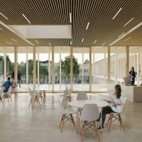 Allauch, Christian Estrosi d&eacute;voile les images du futur lyc&eacute;e Enco de Botte &agrave; Allauch, Made in Marseille