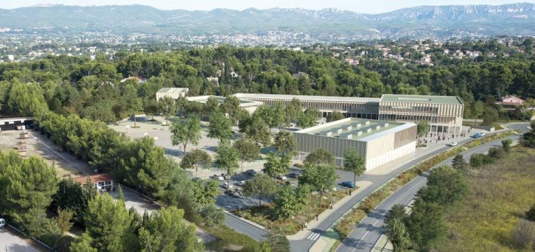 Christian Estrosi dévoile les images du futur lycée Enco de Botte à Allauch