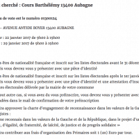 , Comment voter et trouver son bureau de vote pour les primaires de la Gauche ?, Made in Marseille