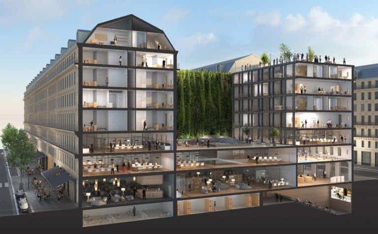 Logements, coworking, restos, une résidence nouvelle génération à République