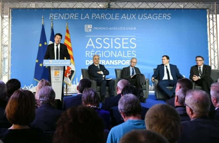Estrosi veut donner la parole aux usagers des trains régionaux