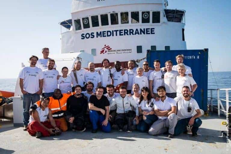 Témoignages – Une année de sauvetage en mer de réfugiés avec SOS Méditerranée