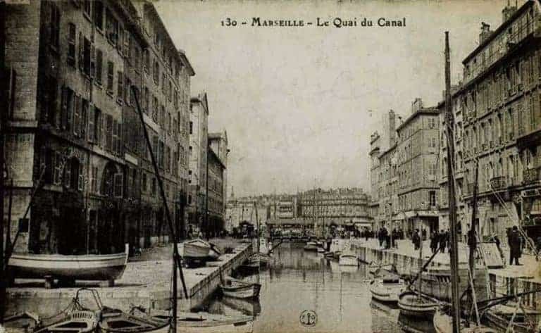 Quand le Cours Estienne d&rsquo;Orves avait des airs de Venise avec son canal