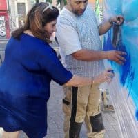 , Le Cours Julien se paye une pergola &agrave; la mode street art, Made in Marseille