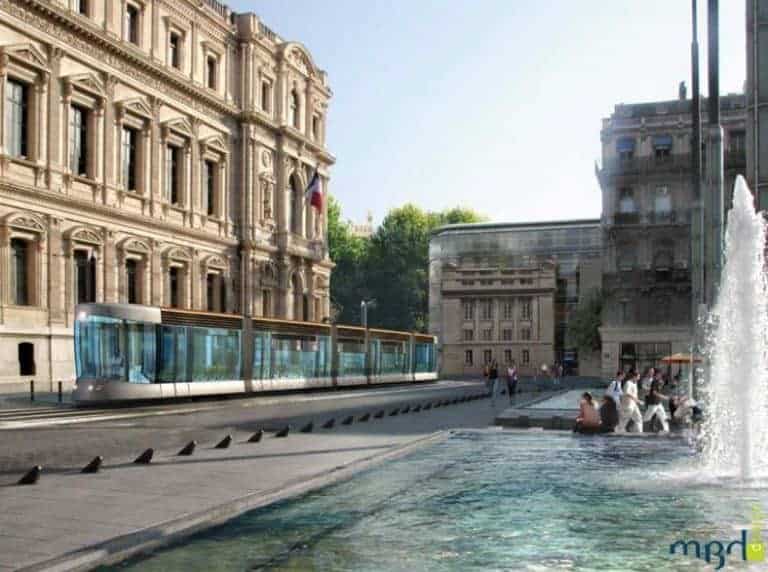 A Marseille, le tramway de la rue de Rome aux Catalans ouvrira en 2025