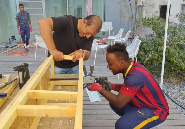 Un chantier éducatif pour rapprocher de jeunes Marseillais du monde du travail et de la culture