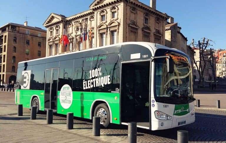 Une nouvelle ligne de bus 100 % électriques à Marseille dès janvier 2022