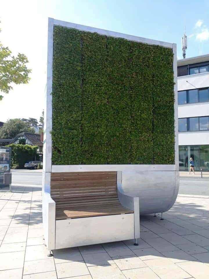 Inspiration – CityTree, le mur végétal qui purifie l’air comme 275 arbres