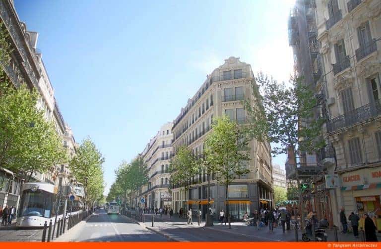 projet hotel luxe canebière