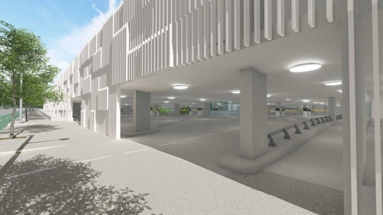 Transformation totale pour le parking relais du métro la Rose