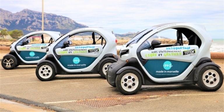 Les voitures électriques Totem se posent en alternative aux transports en commun