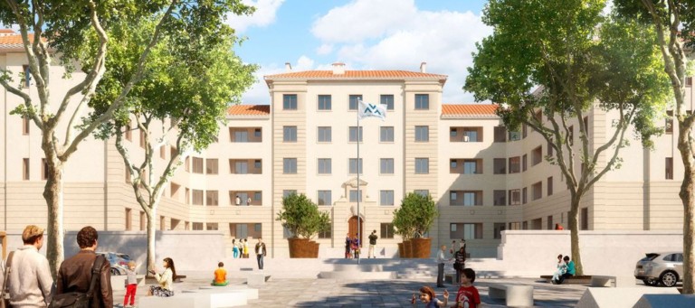 Village Mirabeau : la nouvelle vie de la caserne des Marins Pompiers de Marseille Nord