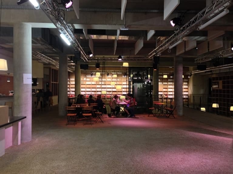 Restaurant amovible au théâtre Joliette