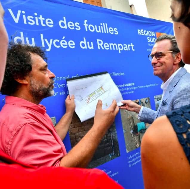 Marseille – Des vestiges archéologiques préservés au lycée du Rempart