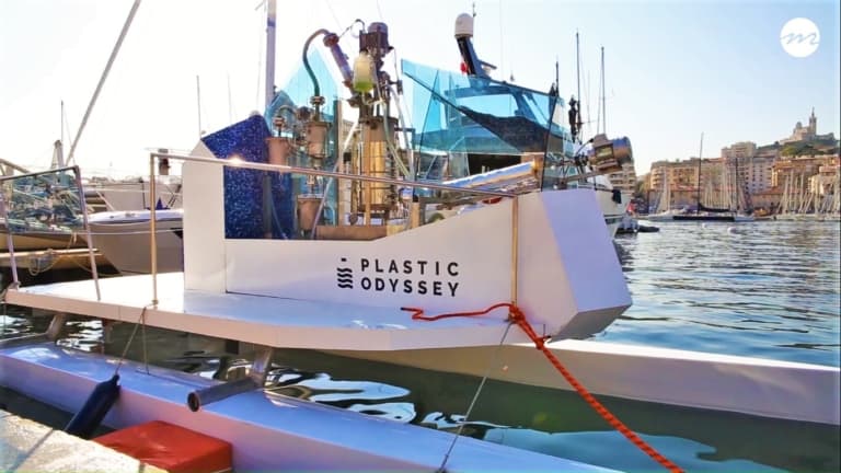 Plastic Odyssey, le bateau écolo qui carbure aux déchets plastiques