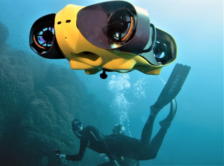 iBubble : le drone sous-marin marseillais révolutionne la prise de vue subaquatique