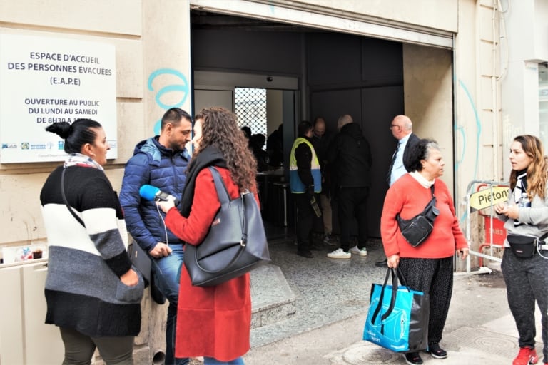 Relogement, aide administrative et psychologique, la mairie ouvre un espace d&rsquo;accueil des populations évacuées