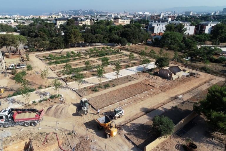Le parc de la Jarre, un nouveau jardin public au Sud de Marseille