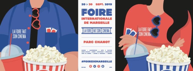 La foire de Marseille, parrainée par le comédien Pef, met le cinéma à l&rsquo;honneur