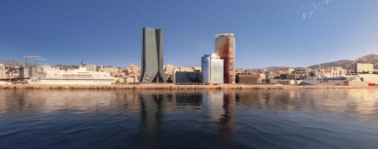 Avec la Tour Mirabeau, la CMA CGM poursuit la skyline marseillaise