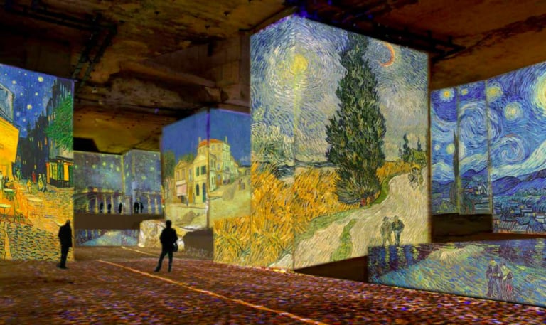 Immersion dans l&rsquo;oeuvre de Van Gogh aux Carrières des Baux de Provence