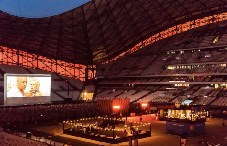 Le stade Orange Vélodrome fait son Festival de Cannes