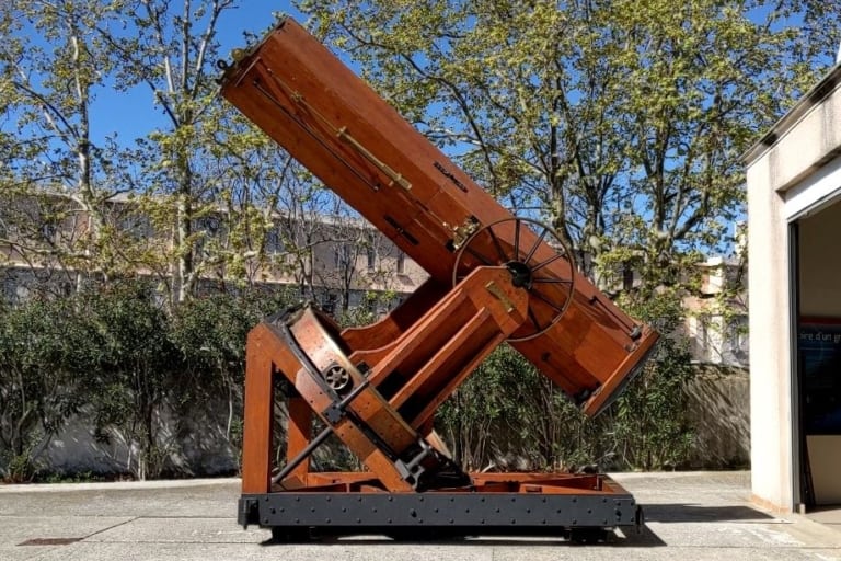 Le télescope du 19e siècle de l&rsquo;observatoire de Marseille