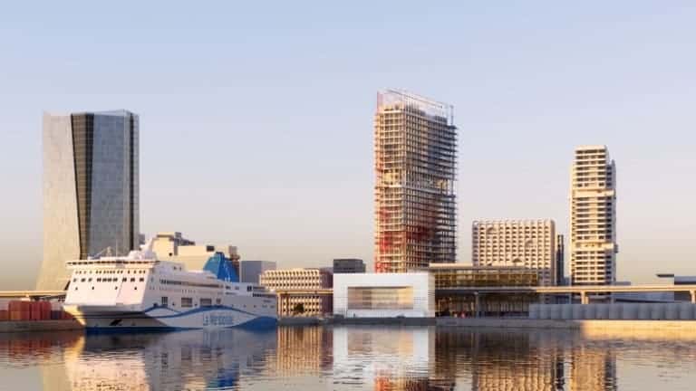 Un nouvel immeuble de bureaux pour dessiner la « skyline » de Marseille