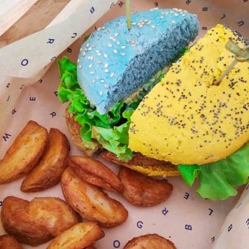 , Les burgers vegan et arc-en-ciel de Flower Burger d&eacute;barquent &agrave; la Joliette, Made in Marseille