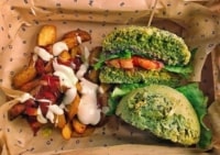flower-burger-pain-couleur-vert