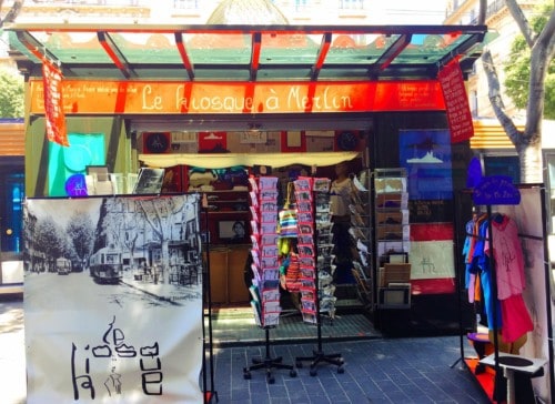 , Un kiosque &agrave; journaux transform&eacute; en galerie d&rsquo;art &agrave; Marseille, Made in Marseille