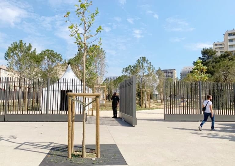 Le nouveau parc urbain de la Porte d&rsquo;Aix inauguré